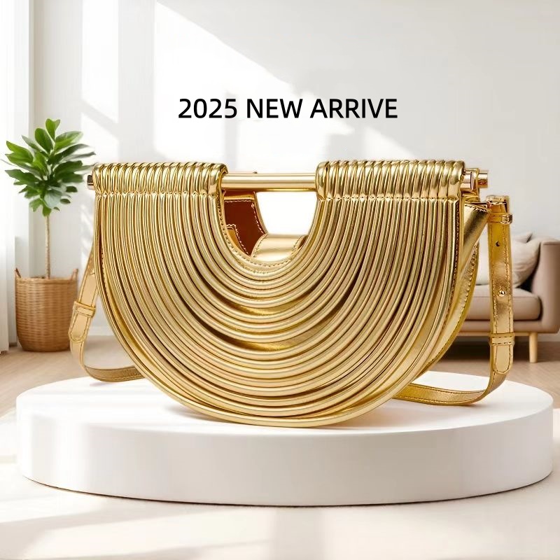 حقائب يد للنساء 2026 جديد ذهبي - مراجعة Interior Design Gold وسعره