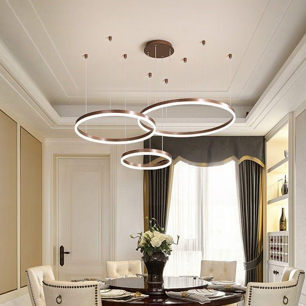 ضوء LED حديث شمالي ، أضواء دائ - مراجعة Engineering And Interior Design وسعره