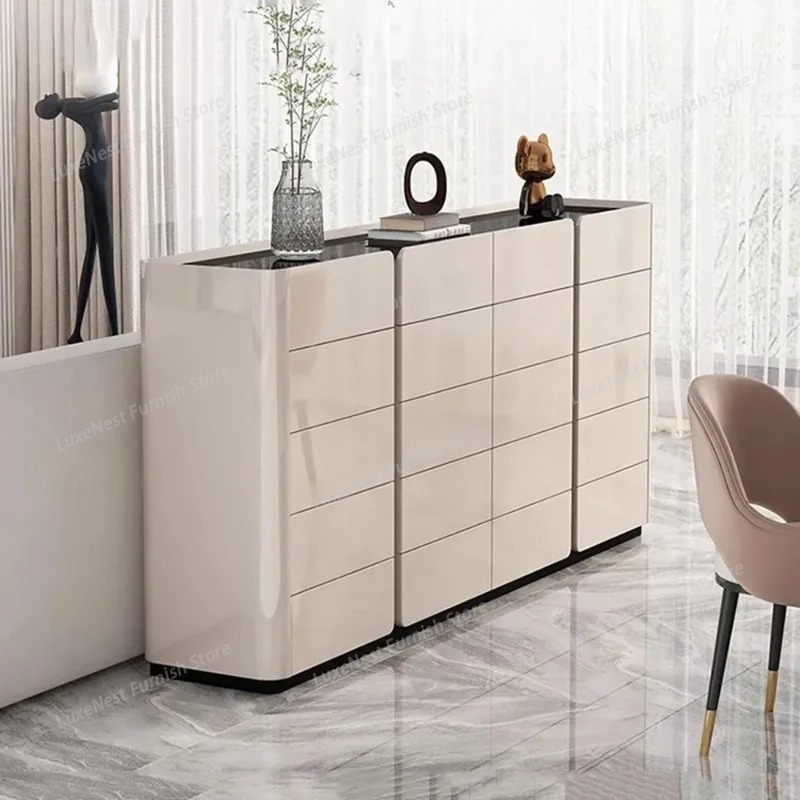 رف أحذية داخلي فاخر بتصميم عصر - مراجعة Interior Design White And Wood وسعره