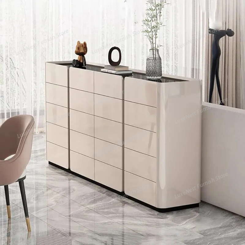 رف أحذية داخلي فاخر بتصميم عصر - مراجعة Interior Design White And Wood وسعره