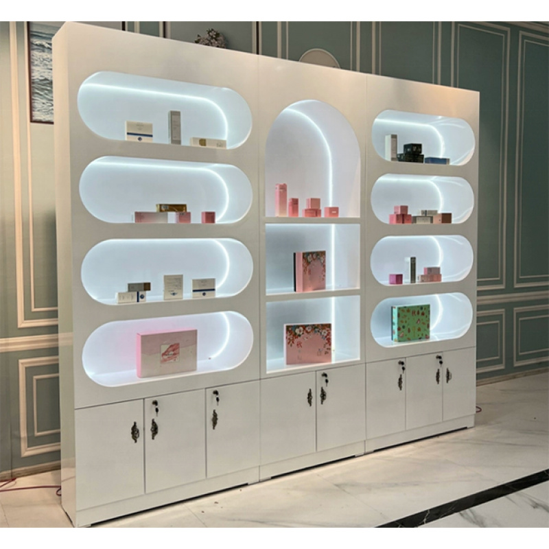 custom.متجر مستحضرات التجميل ا - مراجعة Interior Design White And Wood وسعره